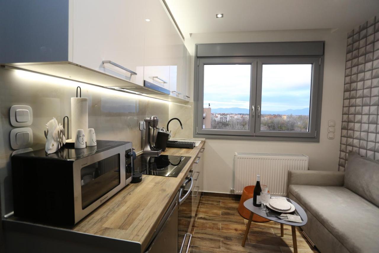 La Larissa Luxury Apartments Dafne מראה חיצוני תמונה