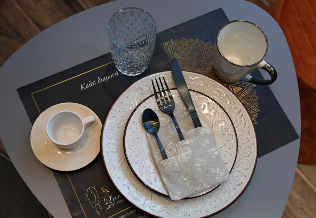 La Larissa Luxury Apartments Dafne מראה חיצוני תמונה